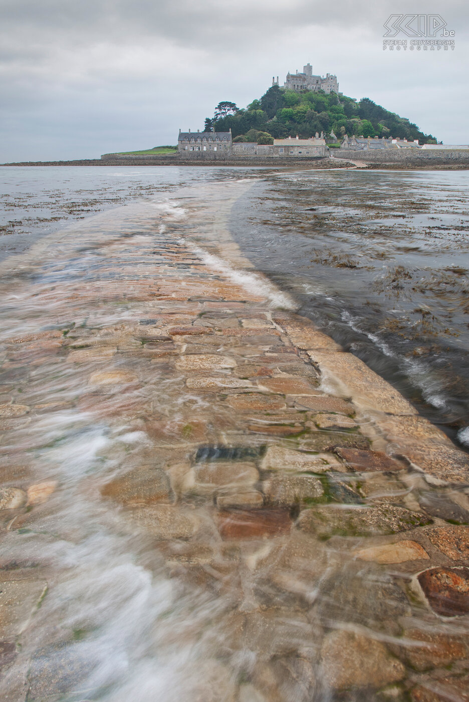 St Michael's Mount St. Michael's Mount is a tidal island near Marazion with a castle and chapel from the 15th century. The causeway of granite setts is passable between mid-tide and low water. Stefan Cruysberghs